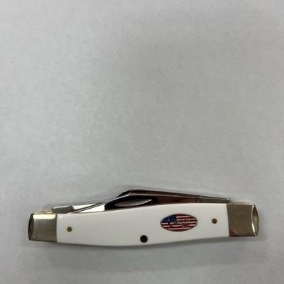 Case XX White Large Stockman