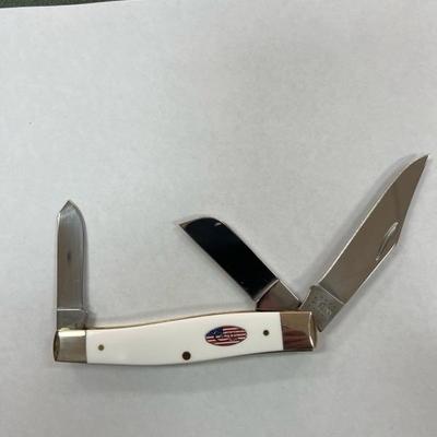 Case XX White Large Stockman