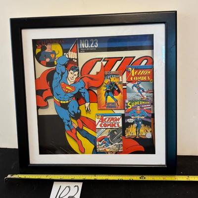 DC Comics Superman 3-D Shadow Box