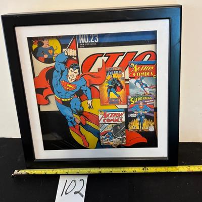 DC Comics Superman 3-D Shadow Box