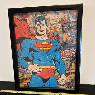 Superman DC Comic Wall Art