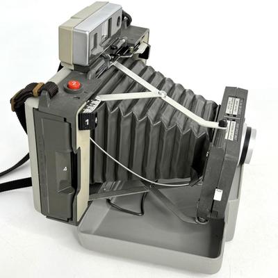 Polaroid Land Camera with Flashgun
