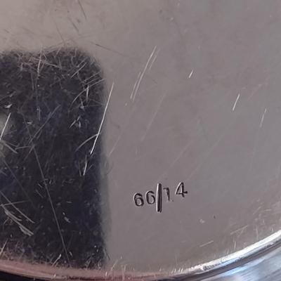 Antique Birks Sterling Silver Fruit Bowl- Approx 8" in Diameter- Item has Been Monogrammed- Approx Weight 371 Grams