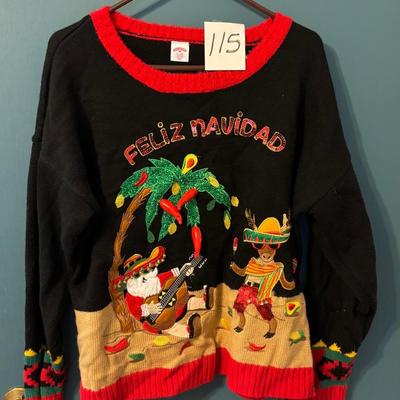 XL Ugly Christmas Sweater