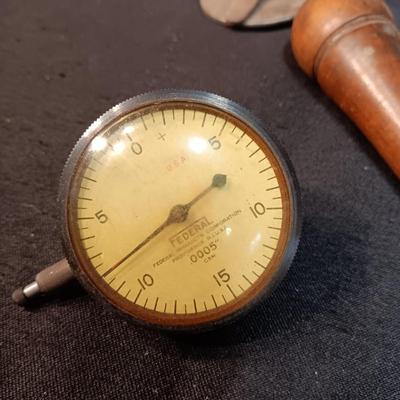 GENUINE AND ORIGINAL IRWIN BITS, WOOD CHEST AND MISC TOOLS