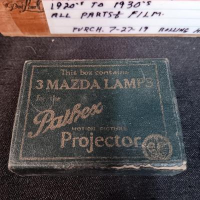 ANTIQUE PATHEX PROJECTOR W/EXTRAS MADE IN FRANCE