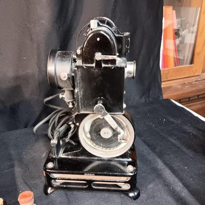 ANTIQUE PATHEX PROJECTOR W/EXTRAS MADE IN FRANCE