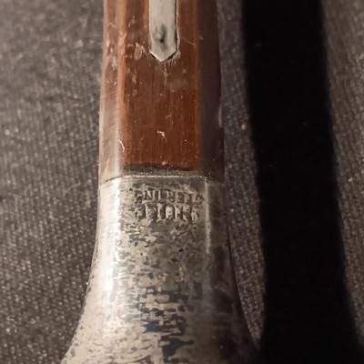 SMALLER ANTIQUE AND VINTAGE ITEMS INCLUDING PARTIAL WAND W/STERLING KNOB ON THE END
