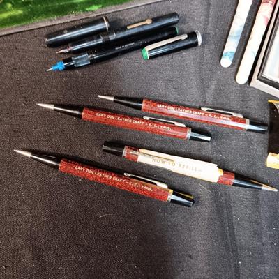 VINTAGE DRAFTING AND WRITING TOOLS