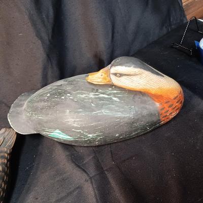 3 WOODEN DUCKS