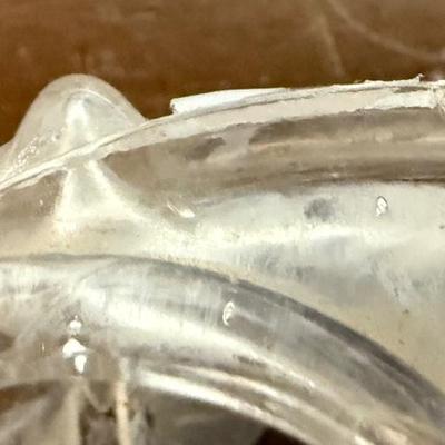3 Vintage Antique Glass Feeder /Water Dispenser for bird cage