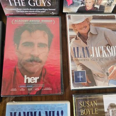 Lot of 12 DVDs – Mixed Movies and Musicals - Some new and sealed