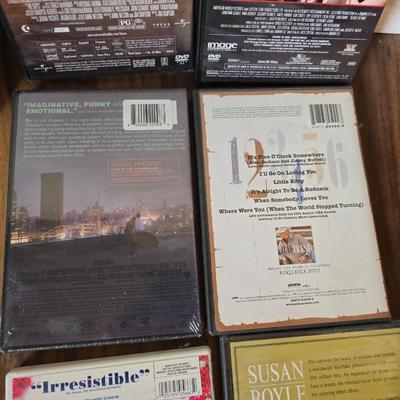 Lot of 12 DVDs – Mixed Movies and Musicals - Some new and sealed
