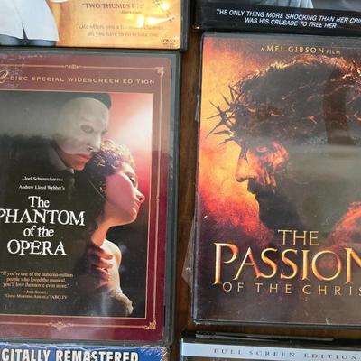 Lot of 12 DVDs – Mixed Movies and Musicals - Some new and sealed