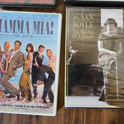 Lot of 12 DVDs – Mixed Movies and Musicals - Some new and sealed