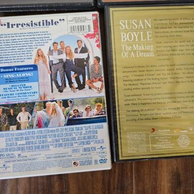 Lot of 12 DVDs – Mixed Movies and Musicals - Some new and sealed