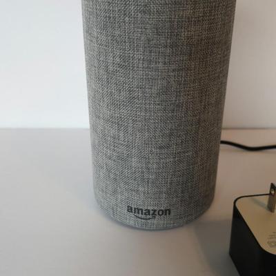 Amazon Echo (2nd Gen) Smart Speaker with Power Adapter