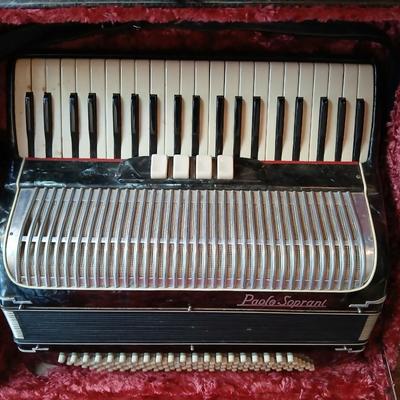 Vintage Paolo Soprani Accordion – Made in Italy – With Original Case