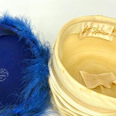 Set of 6 Vintage Hats - Pill Box, Bucket, Skull Cap