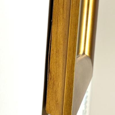 Large Wood Framed Mirror