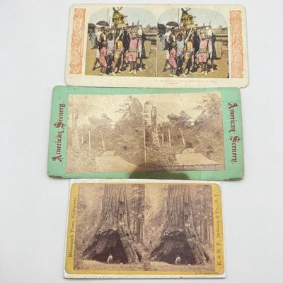 LOT 5L: Antique Stereoscope w/ Stereoviews