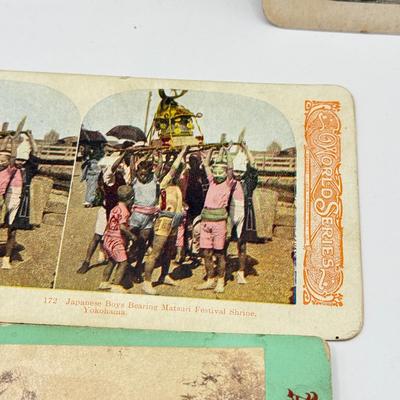 LOT 5L: Antique Stereoscope w/ Stereoviews