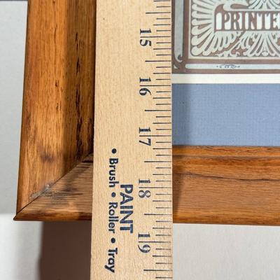 LOT 7L: Framed Print of "The Seasons" by Alphonse Mucha