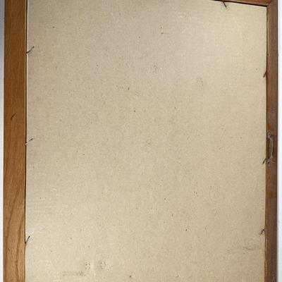 LOT 7L: Framed Print of "The Seasons" by Alphonse Mucha