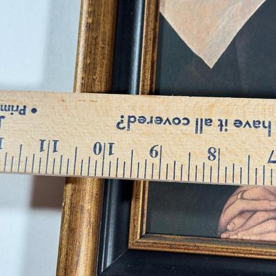 LOT 8L: Framed Copy "Portrait of a Lady" by Rogier van der Weyden