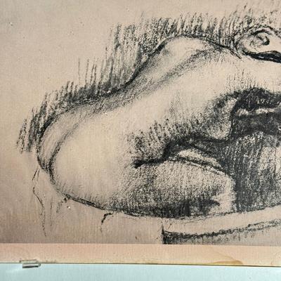 LOT 13L: Pair of Edgar Degas prints