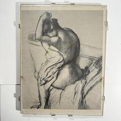 LOT 13L: Pair of Edgar Degas prints