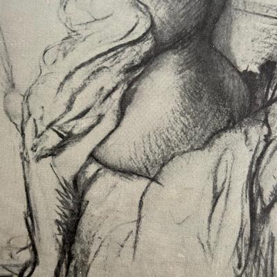 LOT 13L: Pair of Edgar Degas prints