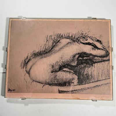 LOT 13L: Pair of Edgar Degas prints