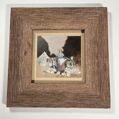 LOT 14L: 1989 Signed & Framed Art Print