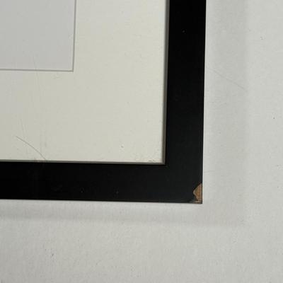 LOT 16L: Vintage Marc Chagall "Les fraticée de la Tour Eiffel" Framed Print