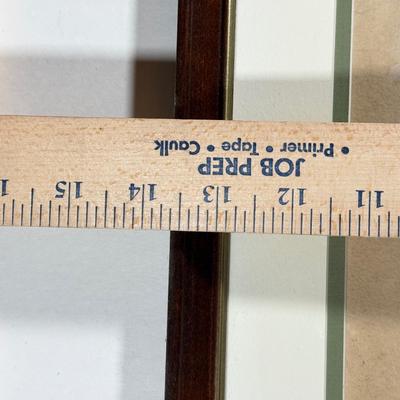 LOT 18L: 1915 Pansy Print & Signed Buffy Pawn Heeled Shoe Print