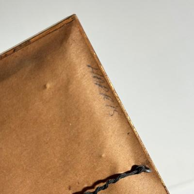 LOT 18L: 1915 Pansy Print & Signed Buffy Pawn Heeled Shoe Print