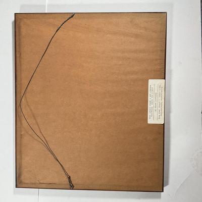 LOT 18L: 1915 Pansy Print & Signed Buffy Pawn Heeled Shoe Print