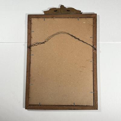 LOT 19L: Antique Framed Print "L'Heureux Moment" by Nicolas de Launay, after Pierre-Antoine Baudouin