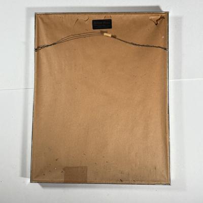 LOT 20L: Le Enfants Terribles Framed Collage / Mixed Media Piece