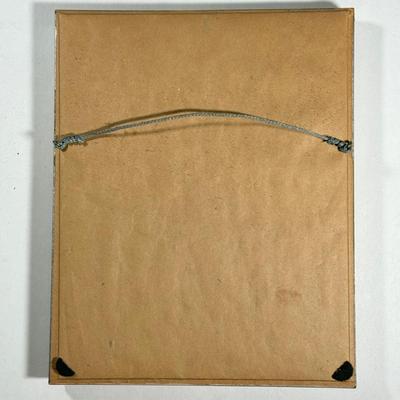 LOT 21L: Framed Mixed Media Signed Original Art Pieces