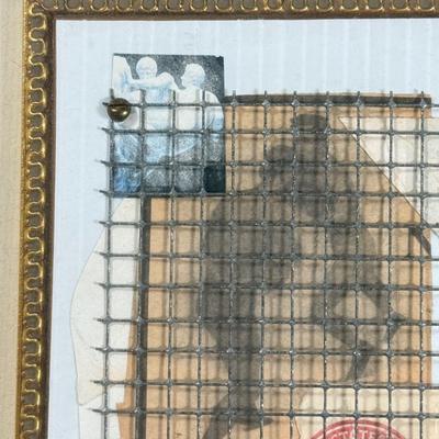 LOT 21L: Framed Mixed Media Signed Original Art Pieces