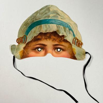 LOT 28L: Antique paper mask collection