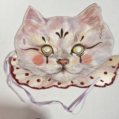 LOT 28L: Antique paper mask collection