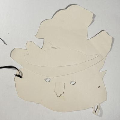 LOT 28L: Antique paper mask collection