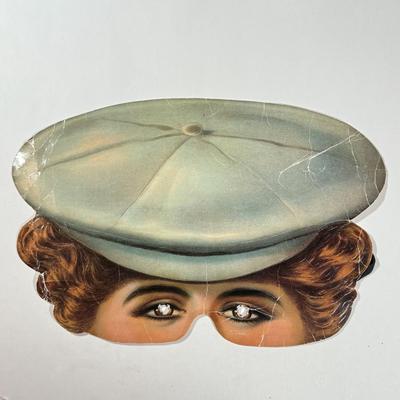 LOT 28L: Antique paper mask collection