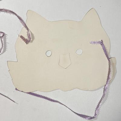 LOT 28L: Antique paper mask collection