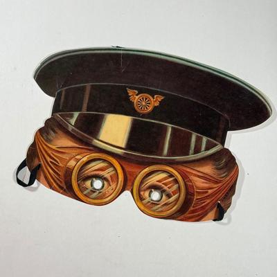 LOT 28L: Antique paper mask collection