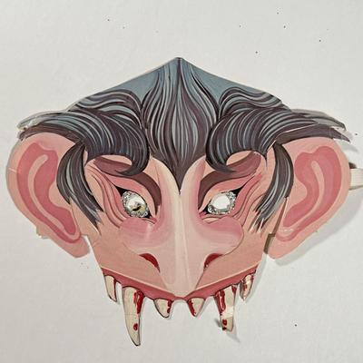 LOT 28L: Antique paper mask collection