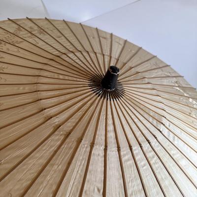 LOT 33Y: Framed Japanese Prints, 1983 Calendar, Parasol & More